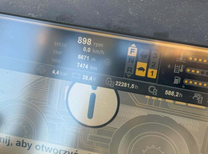 Harvester Ponsse Fox PARAMETERS Harvester Ponsse Fox PARAMETRY