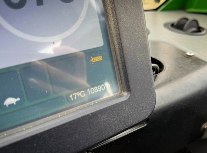 Harvester John Deere 1270G przebieg Harvester John Deere 1270G przebieg