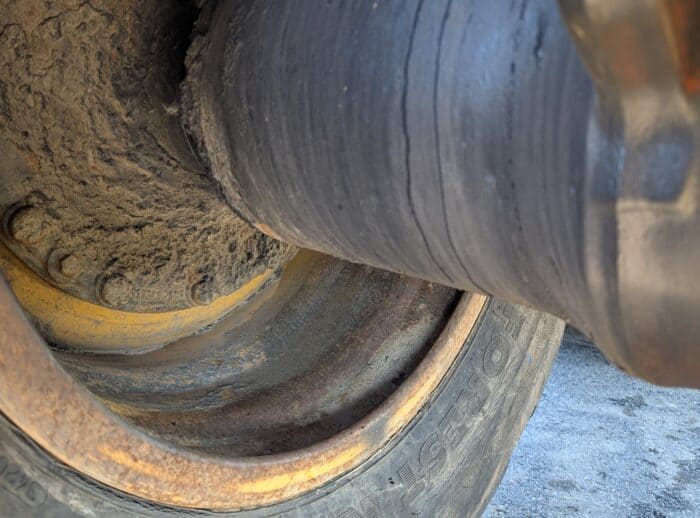 PONSSE BUFFALO 8W 2015r. wnętrze felgi PONSSE BUFFALO 8W 2015r. wnętrze felgi