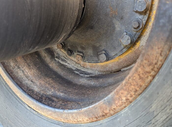 PONSSE BUFFALO 8W 2015r. wnętrze felgi PONSSE BUFFALO 8W 2015r. wnętrze felgi