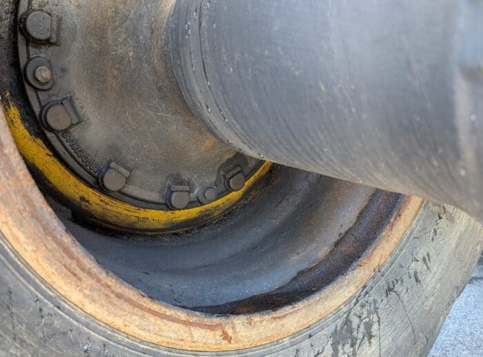 PONSSE BUFFALO 8W 2015r. wnętrze felgi PONSSE BUFFALO 8W 2015r. wnętrze felgi