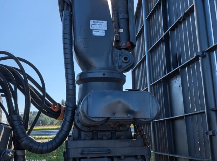 PONSSE BUFFALO 8W 2015r. żuraw tabliczka PONSSE BUFFALO 8W 2015r. żuraw tabliczka