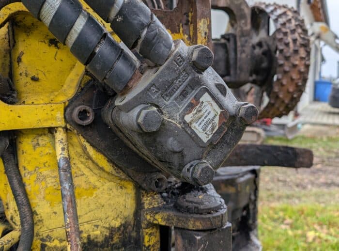 Erntemaschine John Deere 1270D 2007 Kopf Harvester John Deere 1270D 2007r. głowica
