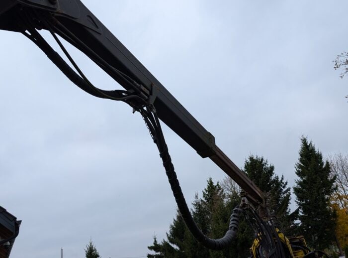 Harvester John Deere 1270D 2007 Kran Harvester John Deere 1270D 2007r. żuraw