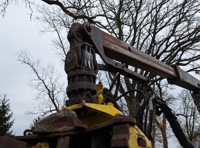 Harvester John Deere 1270D 2007 Kran Harvester John Deere 1270D 2007r. żuraw