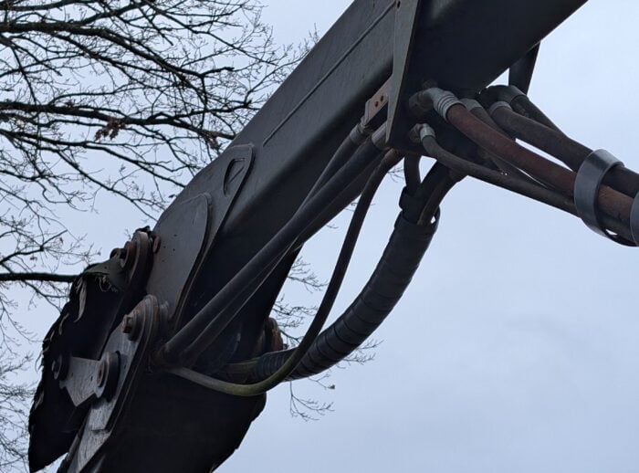 Harvester John Deere 1270D 2007 Kran Harvester John Deere 1270D 2007r. żuraw