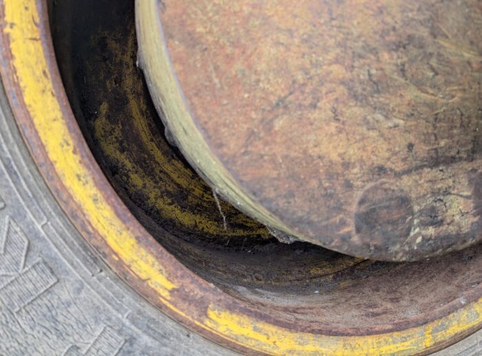 Harvester John Deere 1270D 2007 Felge innen Harvester John Deere 1270D 2007r. felga wewnątrz