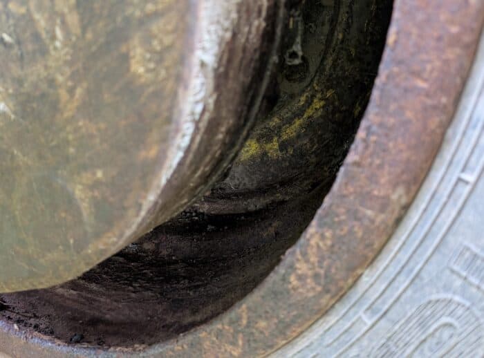 Harvester John Deere 1270D 2007 Felge innen Harvester John Deere 1270D 2007r. felga wewnątrz