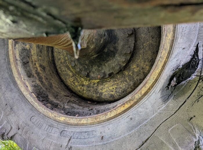 Harvester John Deere 1270D 2007 Felge innen Harvester John Deere 1270D 2007r. felga wewnątrz