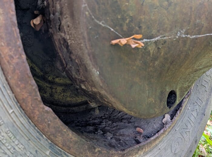 Harvester John Deere 1270D 2007 Felge innen Harvester John Deere 1270D 2007r. felga wewnątrz