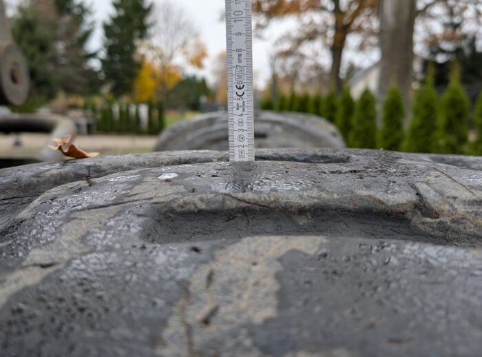 Erntemaschine John Deere 1270D 2007 Lauffläche Harvester John Deere 1270D 2007r. bieżnik