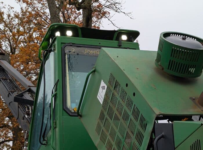 Erntemaschine John Deere 1270D 2007 Beleuchtung Harvester John Deere 1270D 2007r. oświetlenie