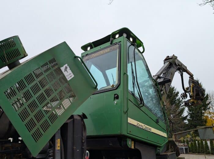 Erntemaschine John Deere 1270D 2007 Beleuchtung Harvester John Deere 1270D 2007r. oświetlenie