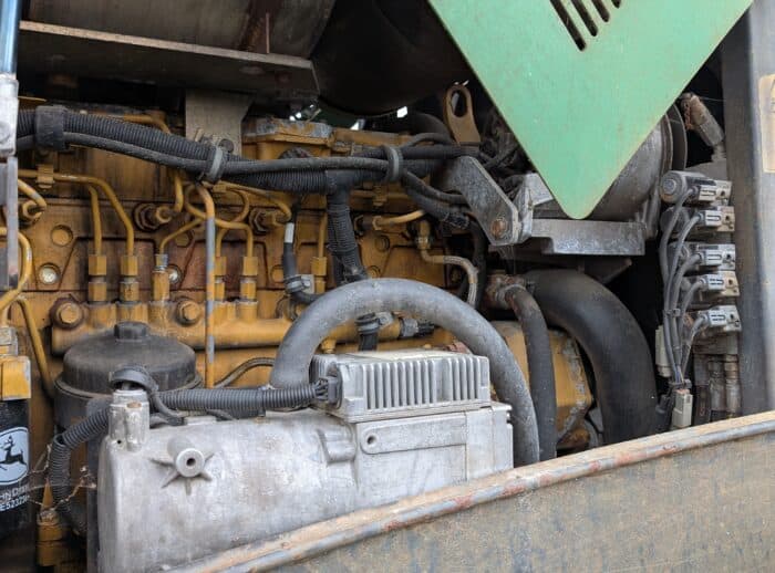 Harvester John Deere 1270D 2007 Motor Harvester John Deere 1270D 2007r. silnik