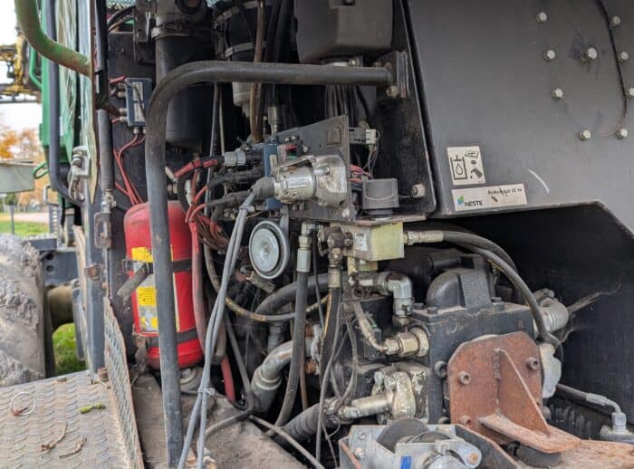 Harvester John Deere 1270D 2007 Motor Harvester John Deere 1270D 2007r. silnik