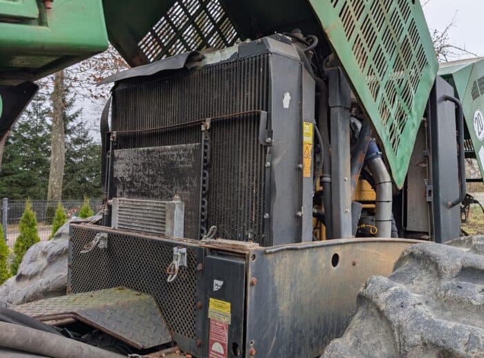 Harvester John Deere 1270D 2007 Motor Harvester John Deere 1270D 2007r. silnik