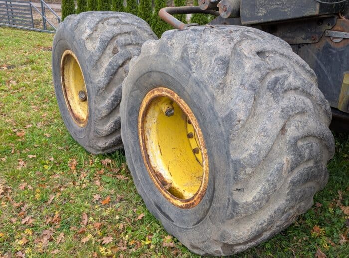 Harvester John Deere 1270D 2007 Räder Harvester John Deere 1270D 2007r. koła