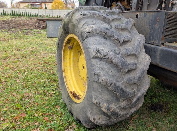 Harvester John Deere 1270D 2007 Räder Harvester John Deere 1270D 2007r. koła