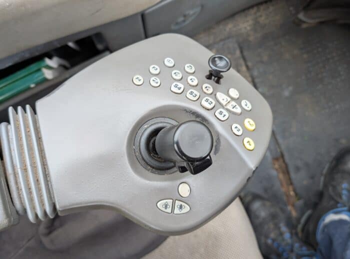 Harvester John Deere 1270D 2007 Steuerknüppel Harvester John Deere 1270D 2007r. joystick