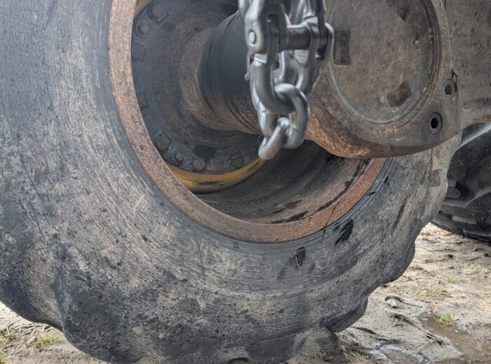 Forwarder PONSSE Wisent 2010 r. K70+M wnętrze felg Forwarder PONSSE Wisent 2010 r. K70+M wnętrze felg