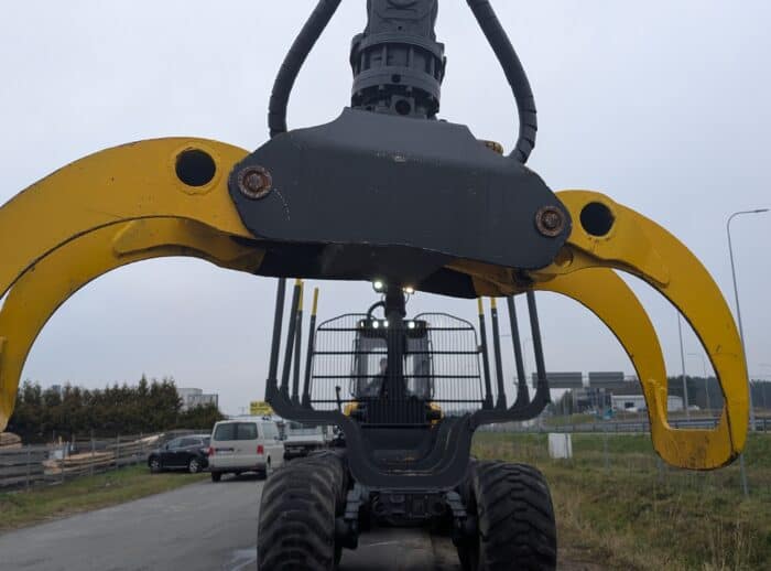 Forwarder PONSSE Wisent 2010 r. K70+M chwytak Forwarder PONSSE Wisent 2010 r. K70+M chwytak