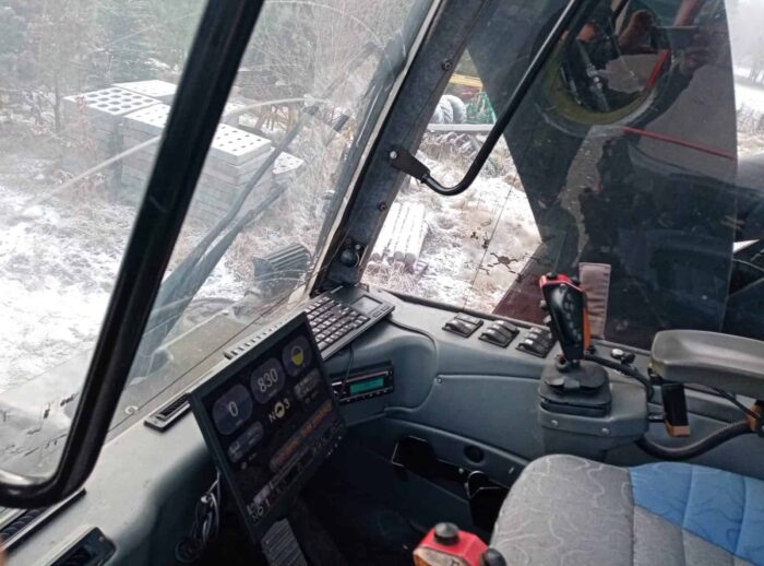 Harwester Valmet 911.4 2010r. kabina Harwester Valmet 911.4 2010r. kabina