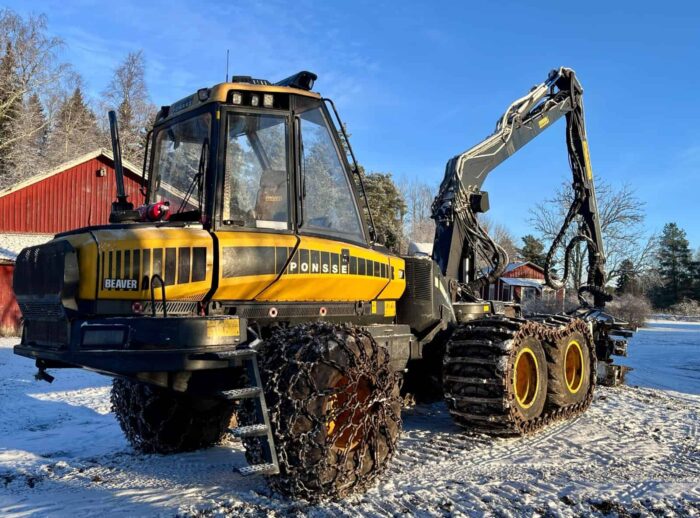 PONSSE Beaver 2012 harvester, H5 head, C22 crane Harwester PONSSE Beaver 2012 głowica H5 żuraw C22