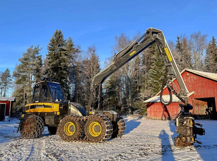 PONSSE Beaver 2012 harvester, H5 head, C22 crane Harwester PONSSE Beaver 2012 głowica H5 żuraw C22