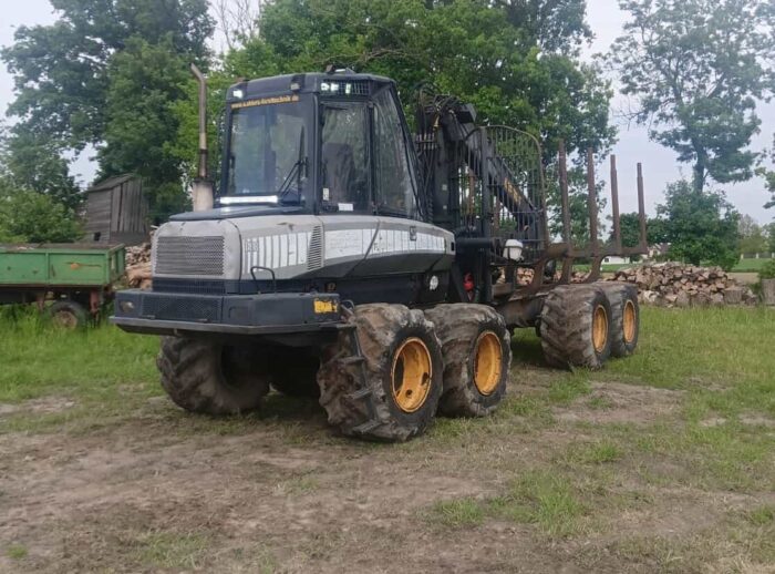 Forwarder PONSSE ELK 2006, Kran K90 Forwarder PONSSE ELK 2006r. żuraw K90