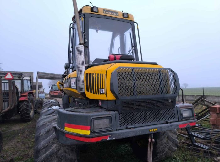 PONSSE FOX Harvester 2010 H5 head forestry machine Harwester PONSSE FOX 2010r. głowica H5 maszyna leśna