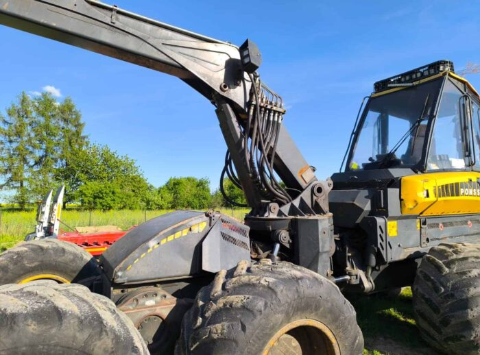 PONSSE FOX Harvester 2010 H5 head forestry machine Harwester PONSSE FOX 2010r. głowica H5 maszyna leśna
