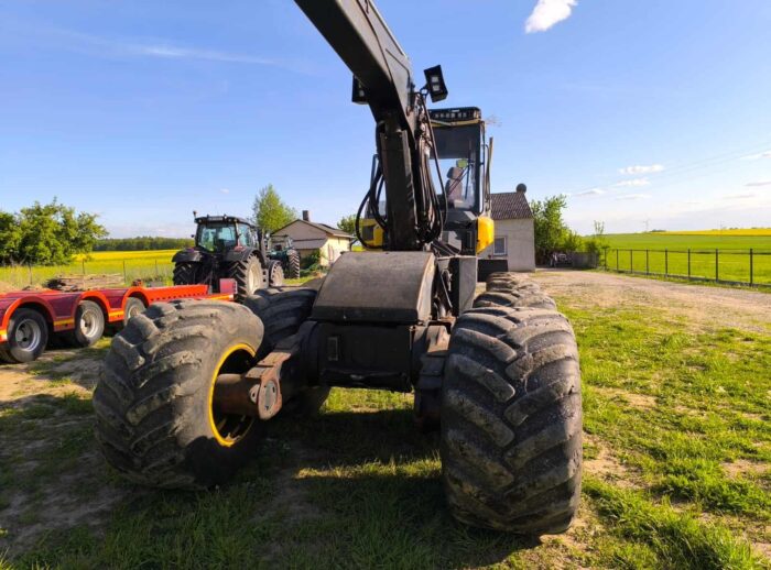 PONSSE FOX Harvester 2010 H5 head forestry machine Harwester PONSSE FOX 2010r. głowica H5 maszyna leśna