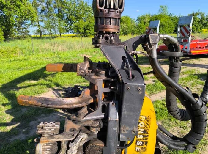 PONSSE FOX Harvester 2010 H5 head forestry machine Harwester PONSSE FOX 2010r. głowica H5 maszyna leśna