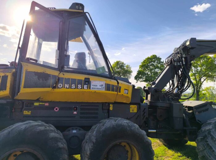 PONSSE FOX Harvester 2010 H5 head forestry machine Harwester PONSSE FOX 2010r. głowica H5 maszyna leśna