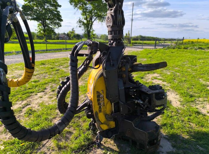 PONSSE FOX Harvester 2010 H5 head forestry machine Harwester PONSSE FOX 2010r. głowica H5 maszyna leśna