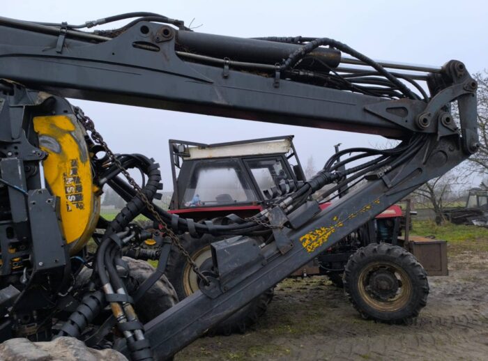PONSSE FOX Harvester 2010 H5 head forestry machine Harwester PONSSE FOX 2010r. głowica H5 maszyna leśna