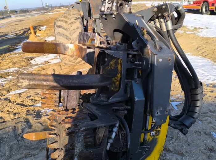 PONSSE FOX Harvester 2010 H5 head forestry machine Harwester PONSSE FOX 2010r. głowica H5 maszyna leśna