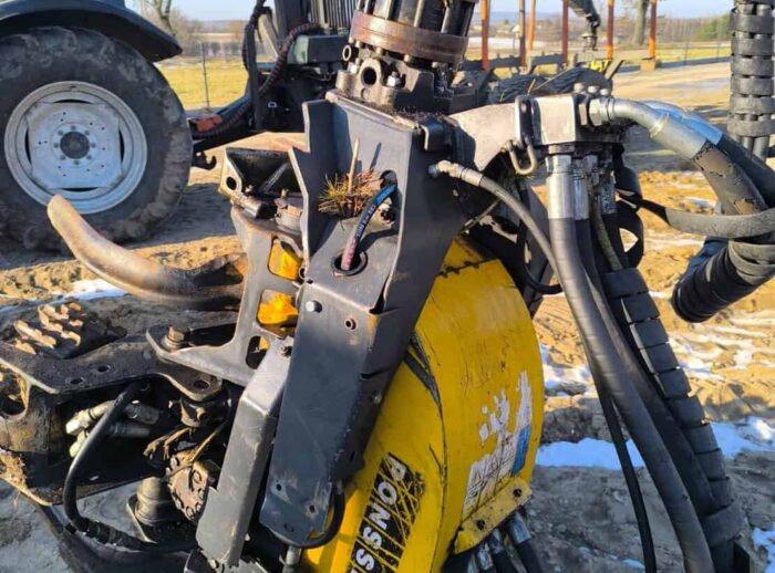 PONSSE FOX Harvester 2010 H5 head forestry machine Harwester PONSSE FOX 2010r. głowica H5 maszyna leśna