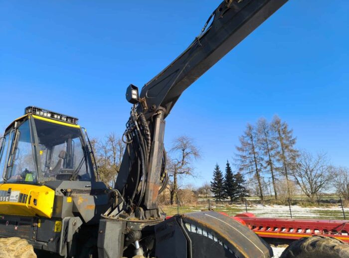 PONSSE FOX Harvester 2010 H5 head forestry machine Harwester PONSSE FOX 2010r. głowica H5 maszyna leśna