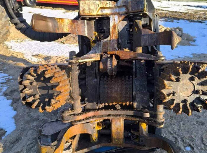 PONSSE FOX Harvester 2010 H5 head forestry machine Harwester PONSSE FOX 2010r. głowica H5 maszyna leśna