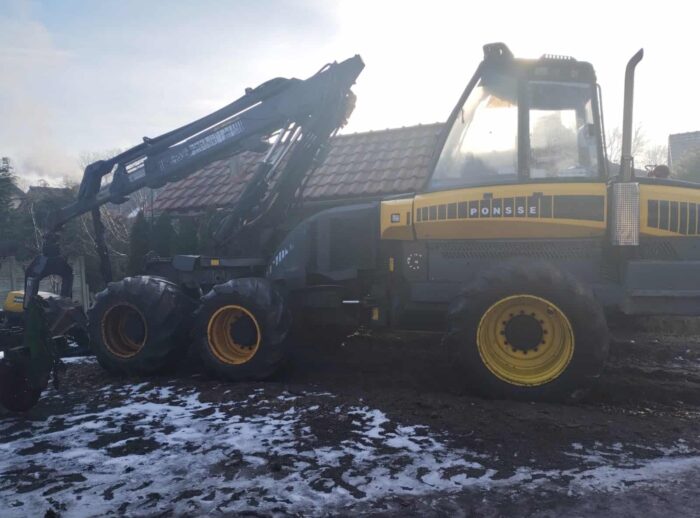 Harwester PONSSE Ergo 2005r. głowica H73 maszyna leśna Harwester PONSSE Ergo 2005r. głowica H73 maszyna leśna