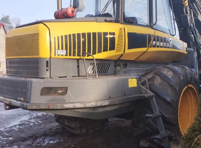 Harwester PONSSE Ergo 2005r. głowica H73 maszyna leśna Harwester PONSSE Ergo 2005r. głowica H73 maszyna leśna