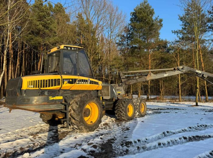 Harwester PONSSE Ergo 2007r. głowica H7 maszyna leśna Harwester PONSSE Ergo 2007r. głowica H7 maszyna leśna