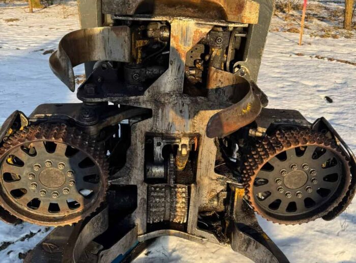 Harwester PONSSE Ergo 2007r. głowica H7 maszyna leśna Harwester PONSSE Ergo 2007r. głowica H7 maszyna leśna