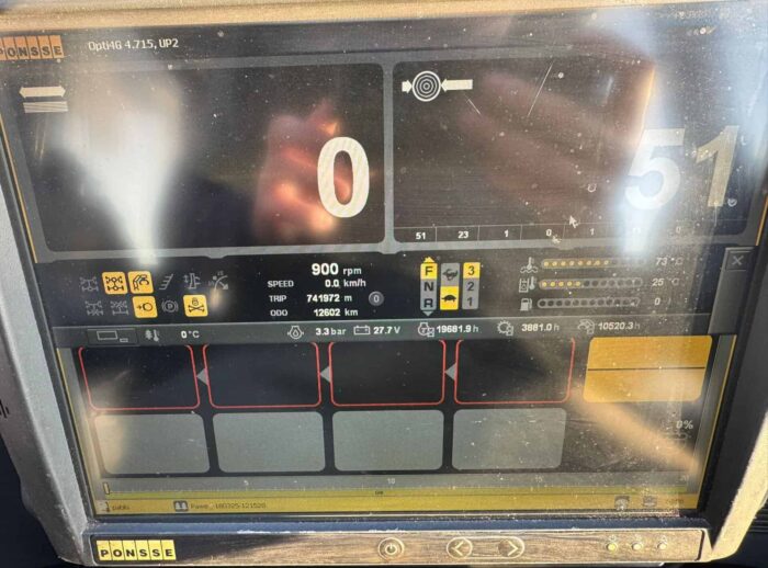 Harwester PONSSE Ergo 2007r. głowica H7 maszyna leśna Harwester PONSSE Ergo 2007r. głowica H7 maszyna leśna