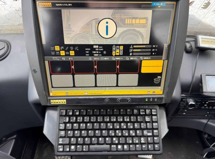 Harwester PONSSE Ergo 2007r. głowica H7 maszyna leśna Harwester PONSSE Ergo 2007r. głowica H7 maszyna leśna