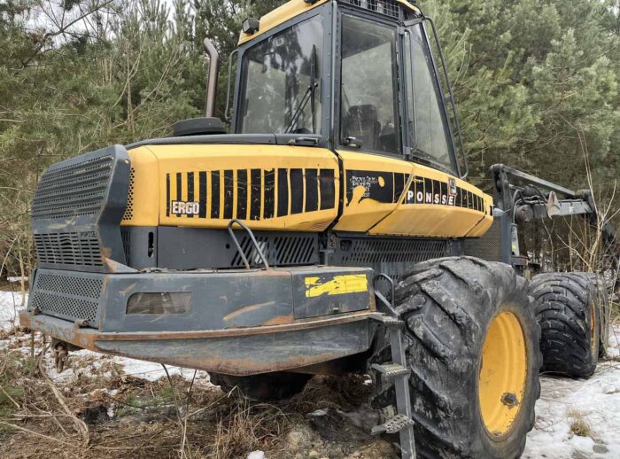 Harwester PONSSE Ergo 2007r. głowica H7 maszyna leśna Harwester PONSSE Ergo 2007r. głowica H7 maszyna leśna