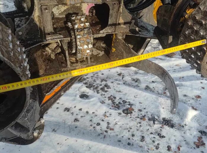 ROTTNE H14 z 2005r. głowica EGS 590 maszyna leśna ROTTNE H14 z 2005r. głowica EGS 590 maszyna leśna