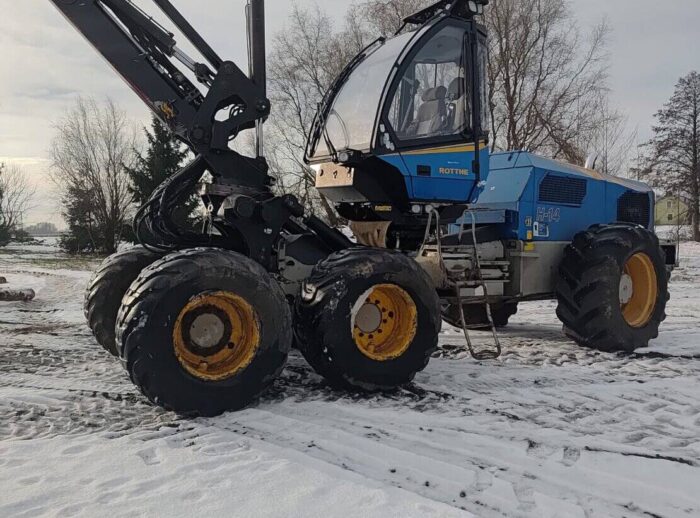 ROTTNE H14 z 2005r. głowica EGS 590 maszyna leśna ROTTNE H14 z 2005r. głowica EGS 590 maszyna leśna